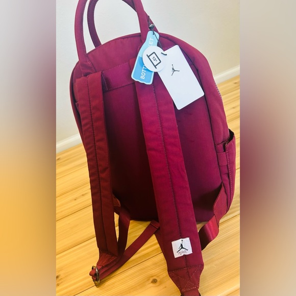 NEW Air Jordan Backpack Cherrywood Red NWT - Picture 9 of 14